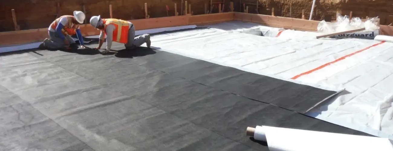 Illustration of Penthouse Waterproofing Methods